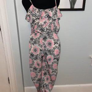Sans Souchi Pink & Black formal Romper